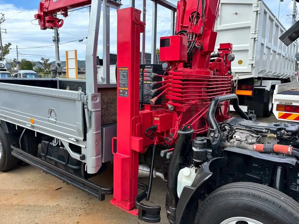 いすゞ エルフ 小型 車両重機運搬 4段クレーン ラジコンの中古トラック画像11