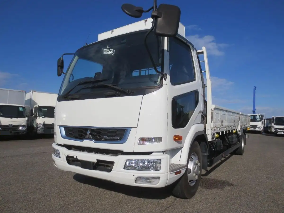 三菱 ファイター 中型/増トン 平ボディ 床鉄板 2KG-FK72F の中古トラック【車両No.201246】