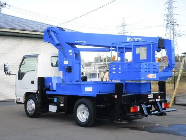 いすゞ エルフ 小型 高所・建柱車 高所作業車 TPG-NKR85Nの中古トラック画像7