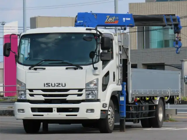 いすゞ フォワード 中型/増トン クレーン付 アルミブロック エアサス の中古トラック【車両No.200952】