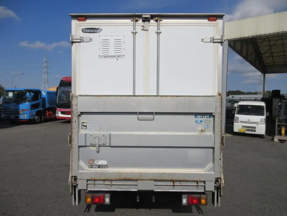 いすゞ エルフ 小型 アルミバン パワーゲート サイドドアの中古トラック画像4