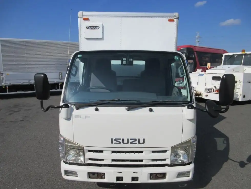 いすゞ エルフ 小型 アルミバン パワーゲート サイドドアの中古トラック画像2