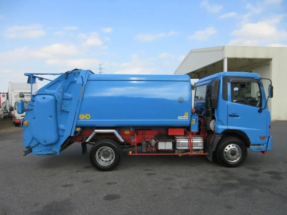 日産UD コンドル 中型/増トン パッカー車 巻き込み式 回転ダンプ式の中古トラック画像2