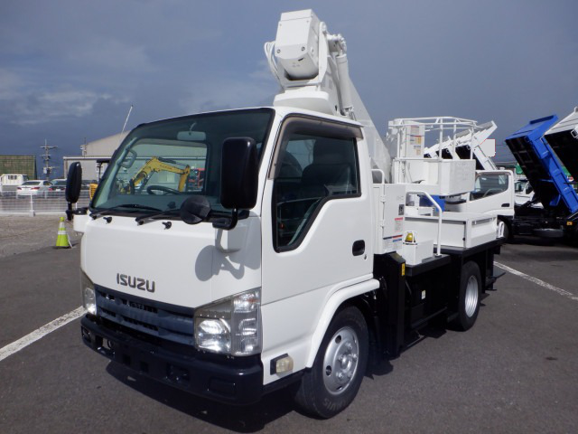 いすゞ エルフ 小型 アルミバン パワーゲート TRG-NLR85AN の中古トラック【車両No.201455】