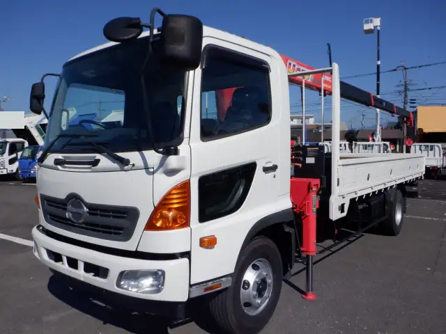 日野 レンジャー 中型/増トン クレーン付 4段 ラジコン の中古トラック【車両No.201301】