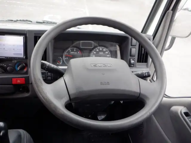 いすゞ エルフ 小型 平ボディ 床鉄板 TPG-NJR85Aの中古トラック画像12