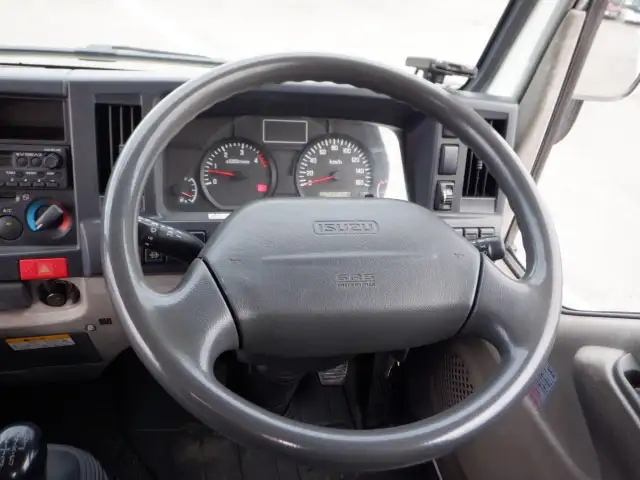 いすゞ エルフ 小型 クレーン付 床鉄板 3段の中古トラック画像12