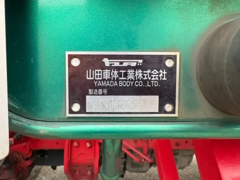 三菱 ファイター 中型/増トン 平ボディ ベッド QKG-FK62FZの中古トラック画像10