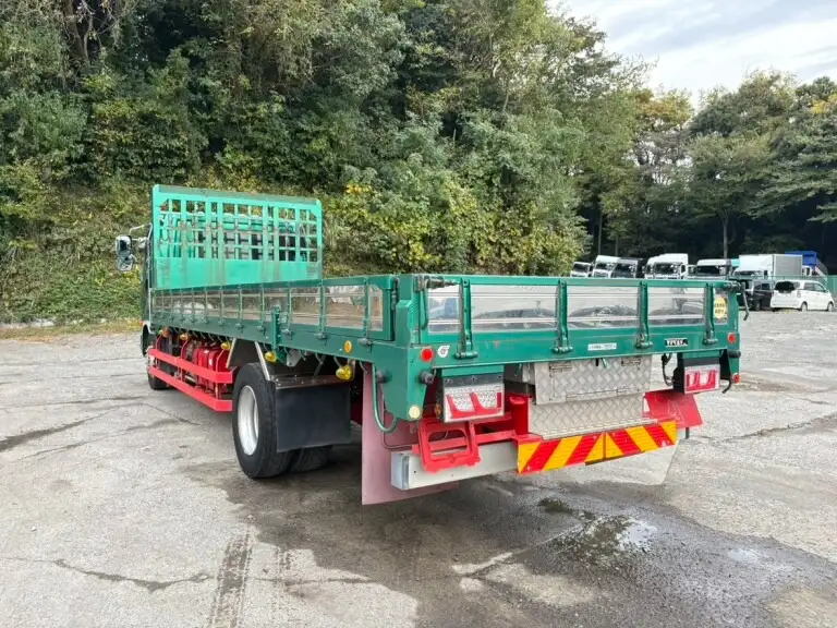 三菱 ファイター 中型/増トン 平ボディ ベッド QKG-FK62FZの中古トラック画像4