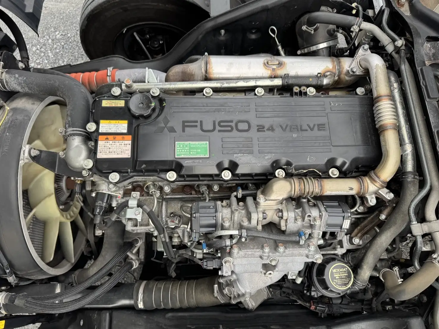 三菱 ファイター 中型/増トン 平ボディ ベッド TKG-FK61Fの中古トラック画像20