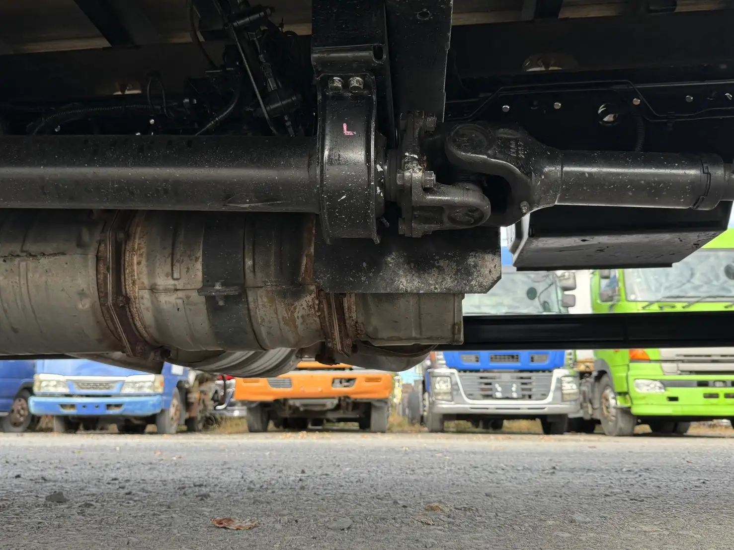 三菱 ファイター 中型/増トン 平ボディ ベッド TKG-FK61Fの中古トラック画像像17