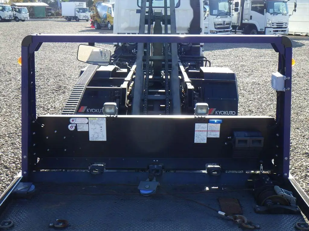 三菱 キャンター 小型 車両重機運搬 ラジコン ウインチの中古トラック画像7