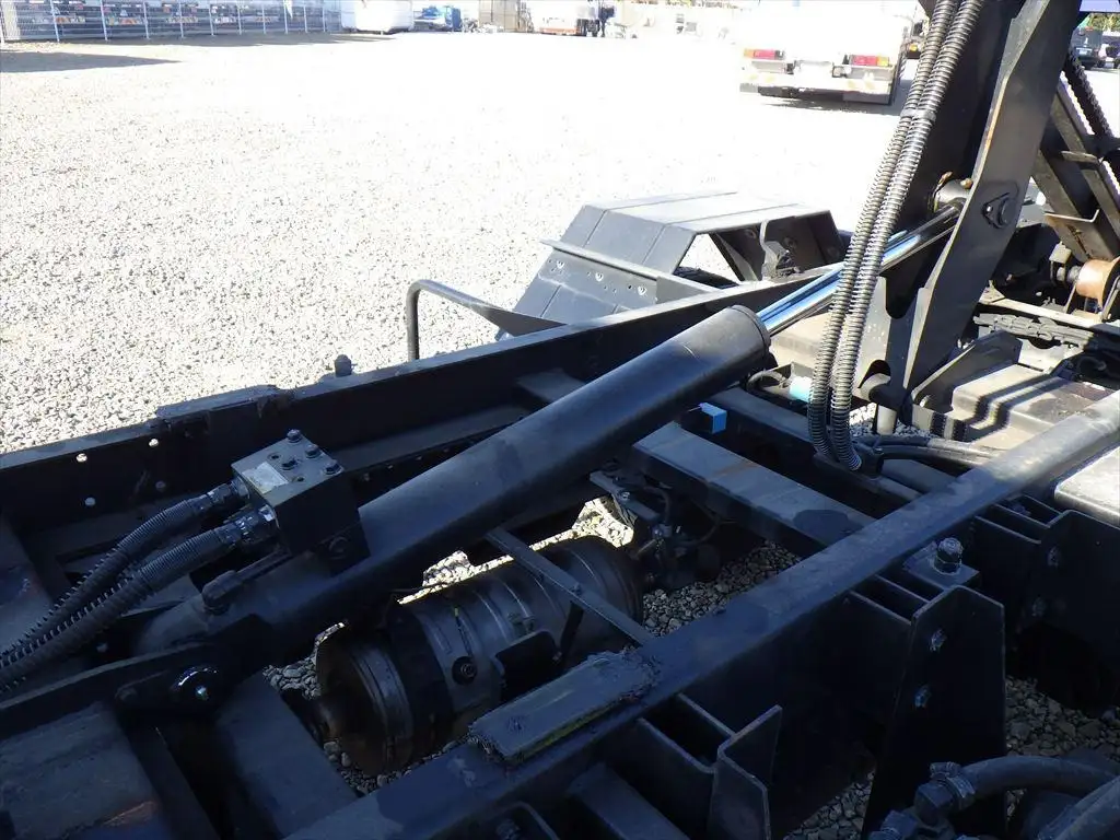 三菱 キャンター 小型 車両重機運搬 ラジコン ウインチの中古トラック画像16