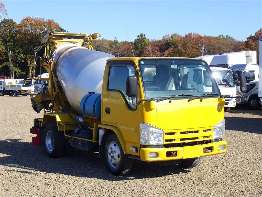 いすゞ エルフ 小型 ミキサー・ポンプ TKG-NKR85N H26の中古トラック画像2