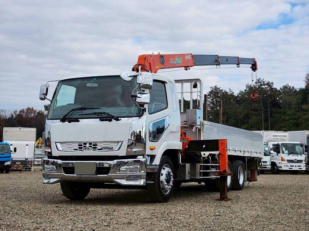三菱 ファイター 中型/増トン クレーン付 ワイド