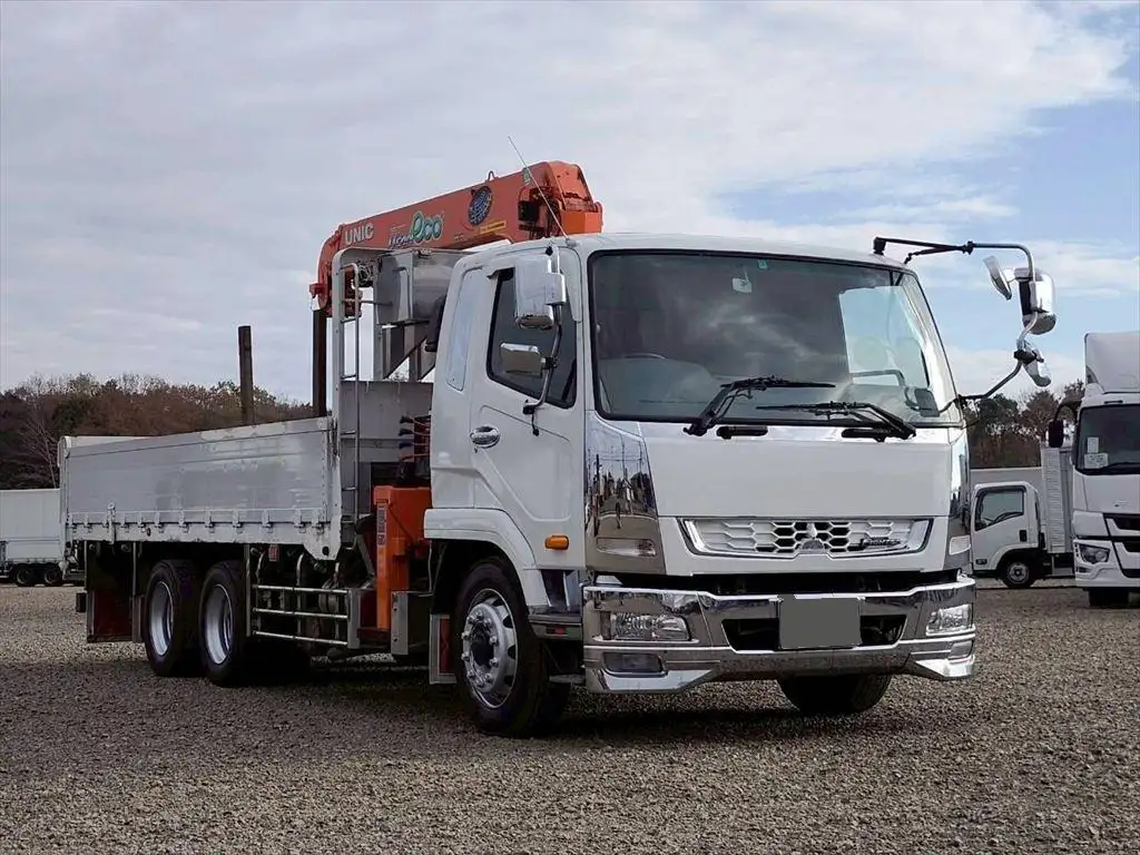 三菱 ファイター 中型/増トン クレーン付 アルミブロック 4段の中古トラック画像2