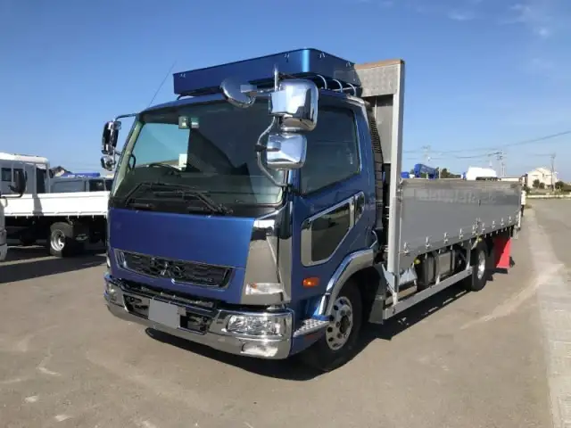 三菱 ファイター 中型/増トン 平ボディ アルミブロック 2KG-FK71F の中古トラック【車両No.201339】