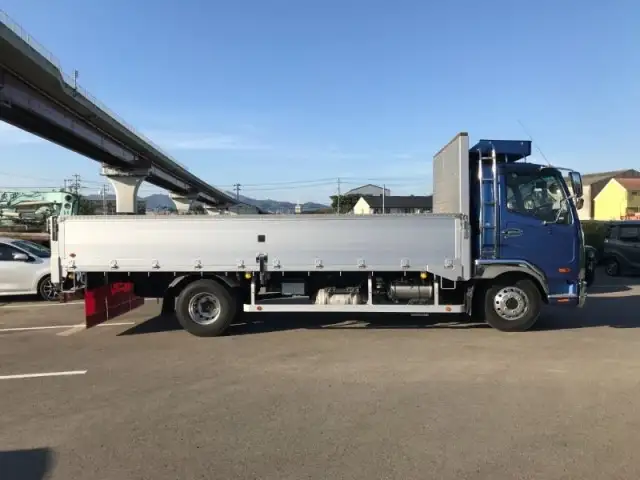 三菱 ファイター 中型/増トン 平ボディ アルミブロック 2KG-FK71Fの中古トラック画像2