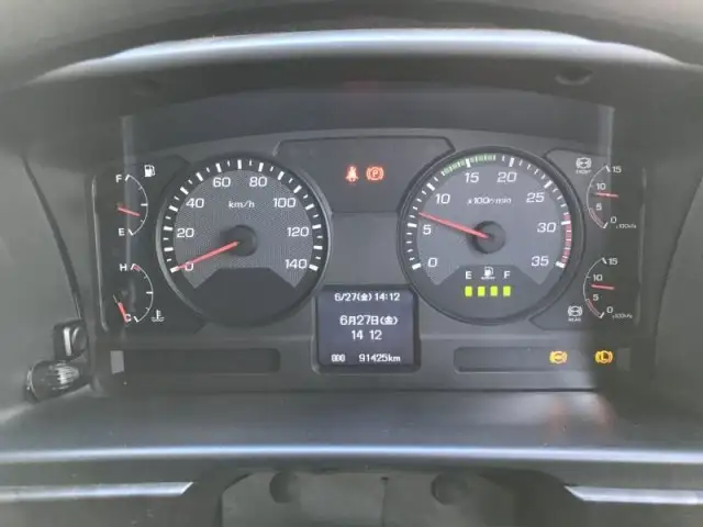 三菱 ファイター 中型/増トン 平ボディ アルミブロック 2KG-FK71Fの中古トラック画像14