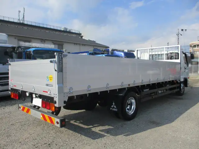 三菱 ファイター 中型/増トン 平ボディ アルミブロック ベッドの中古トラック画像4