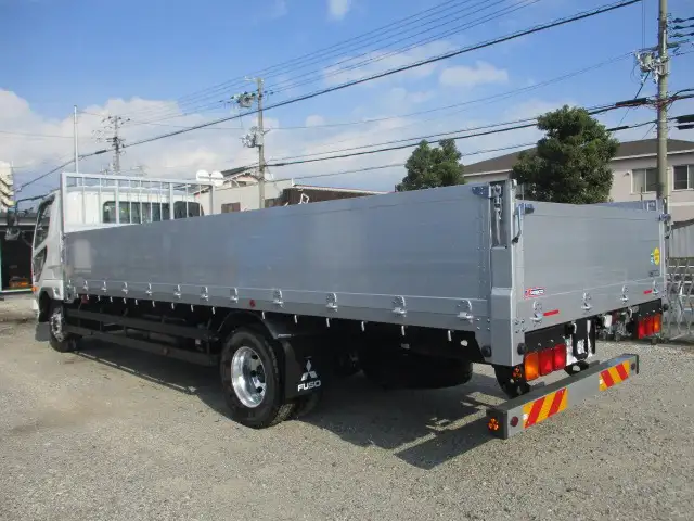 三菱 ファイター 中型/増トン 平ボディ アルミブロック ベッドの中古トラック画像6