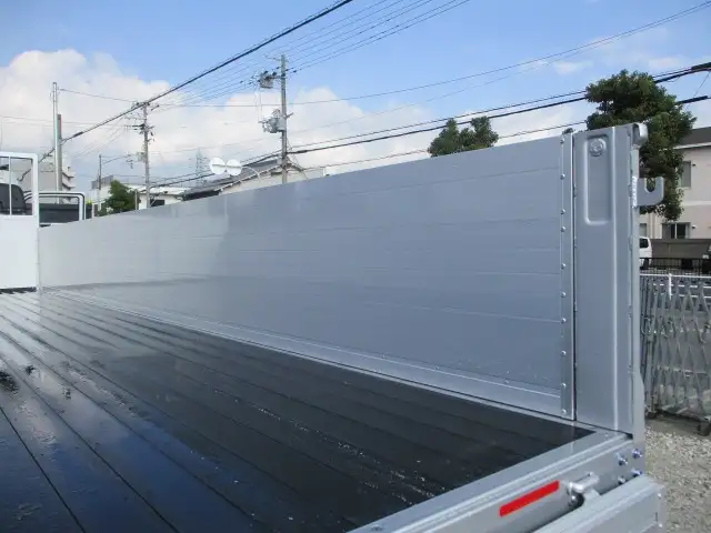 三菱 ファイター 中型/増トン 平ボディ アルミブロック ベッドの中古トラック画像9