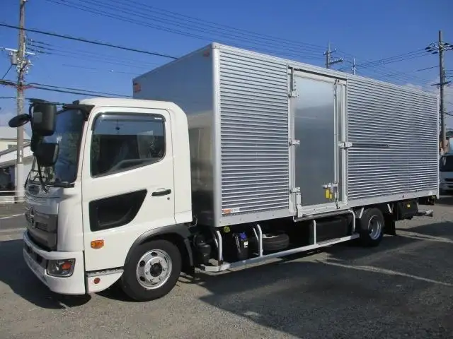 日野 レンジャー 中型/増トン アルミバン パワーゲート サイドドア の中古トラック【車両No.201397】