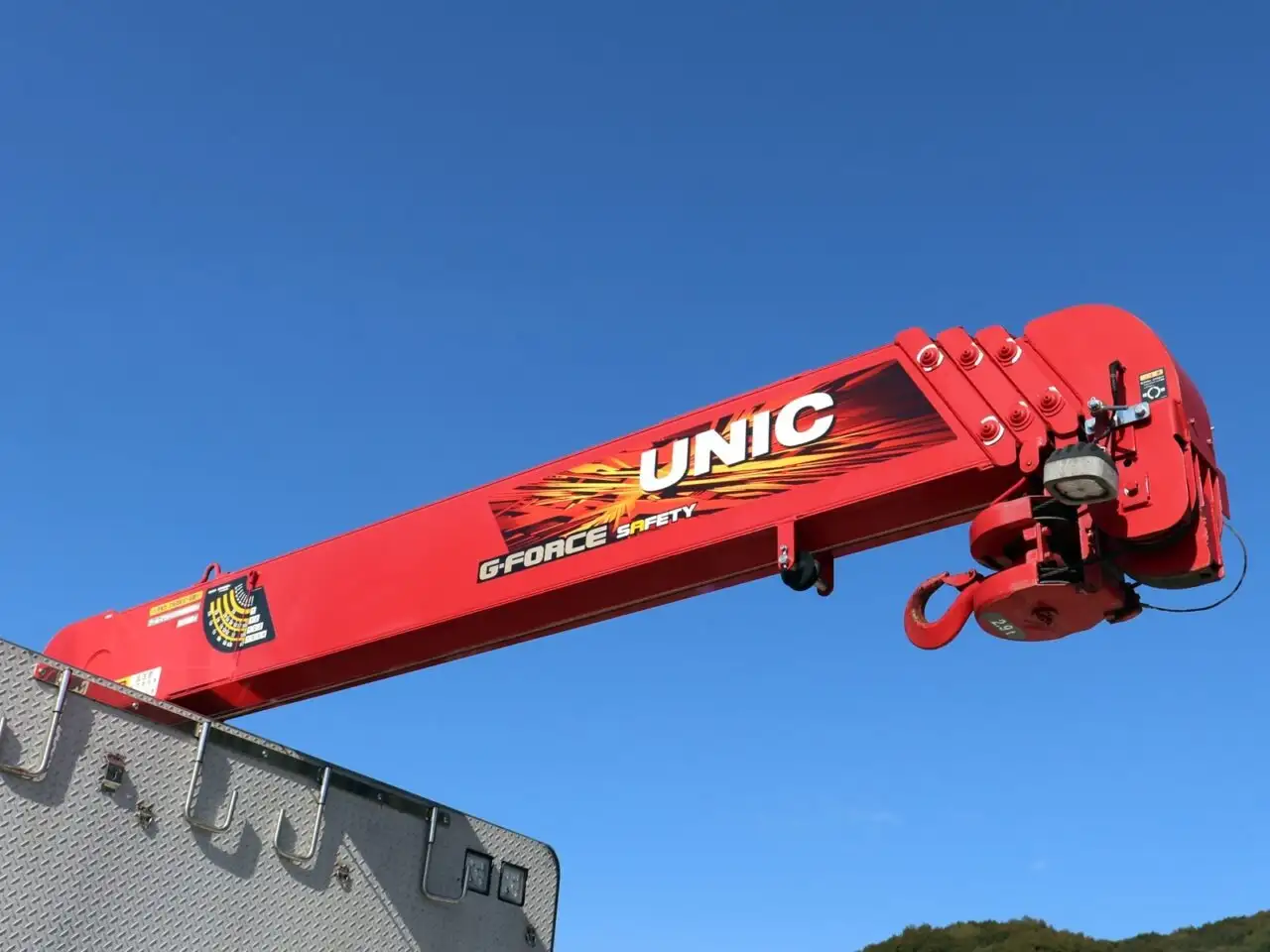 いすゞ ギガ 大型 車両重機運搬 4段クレーン ラジコンの中古トラック画像9