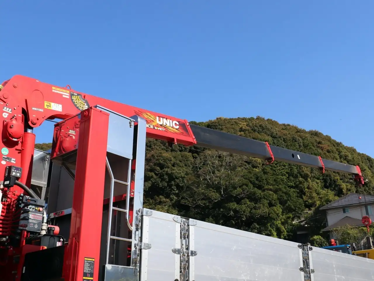 いすゞ ギガ 大型 車両重機運搬 4段クレーン ラジコンの中古トラック画像8