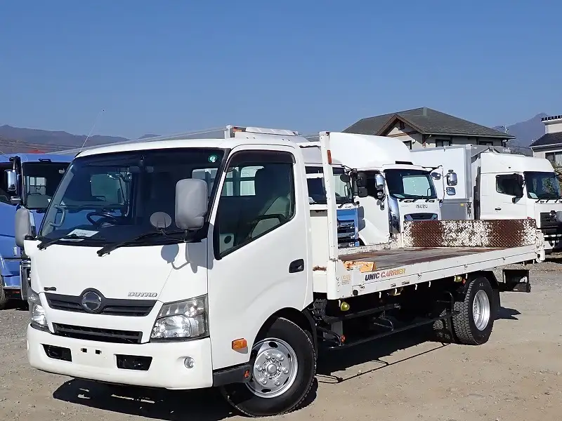 日野 デュトロ 小型 車両重機運搬 ラジコン ウインチ の中古トラック【車両No.201475】