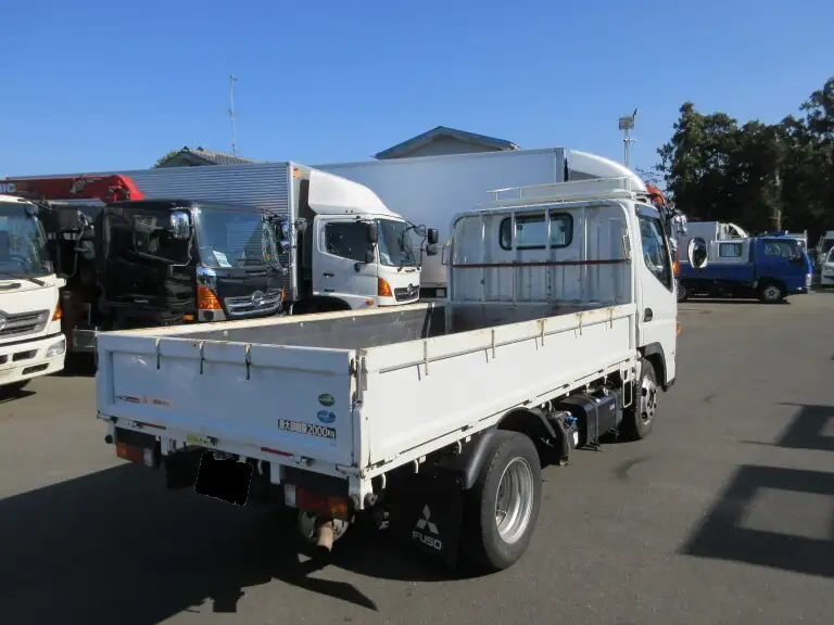 三菱 キャンター 小型 平ボディ 床鉄板 2RG-FBA20の中古トラック画像3