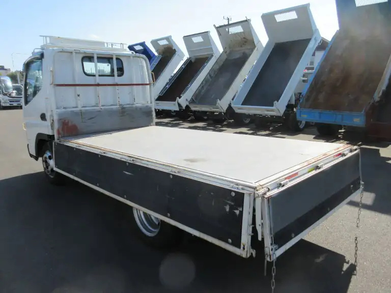 三菱 キャンター 小型 平ボディ 床鉄板 2RG-FBA20の中古トラック画像7