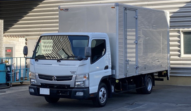 日産 アトラス 小型 アルミバン ワイドロング