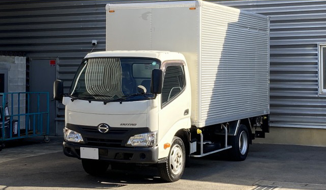 日野 デュトロ 小型 アルミバン セミロング