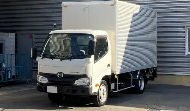 日野 デュトロ 小型 アルミバン パワーゲート 床鉄板 の中古トラック【車両No.201447】