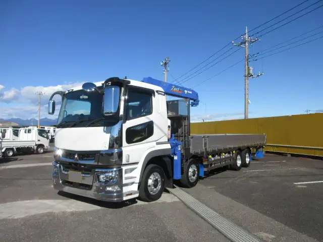 三菱 スーパーグレート 大型 クレーン付 アルミブロック 4段 の中古トラック【車両No.201408】