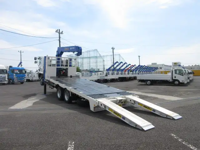 日野 レンジャー 中型/増トン 車両重機運搬 4段クレーン ラジコンの中古トラック画像6