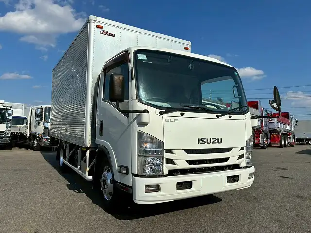 いすゞ エルフ 小型 アルミバン パワーゲート TPG-NPR85YNの中古トラック画像2