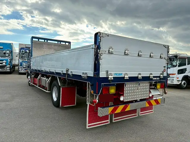 三菱 ファイター 中型/増トン 平ボディ アルミブロック ベッドの中古トラック画像4