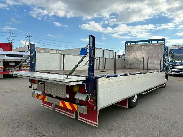 三菱 ファイター 中型/増トン 平ボディ アルミブロック ベッドの中古トラック画像6