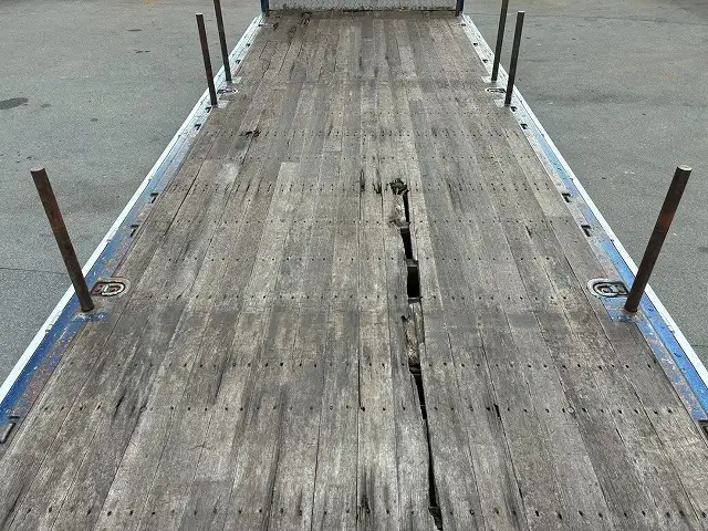 三菱 ファイター 中型/増トン 平ボディ アルミブロック ベッドの中古トラック画像9