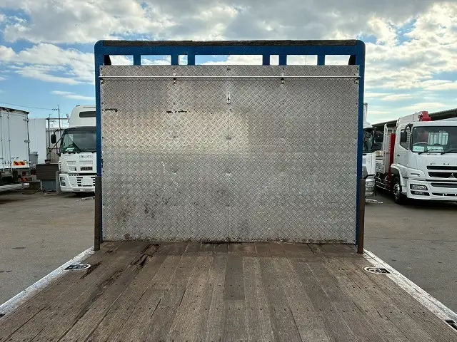 三菱 ファイター 中型/増トン 平ボディ アルミブロック ベッドの中古トラック画像8