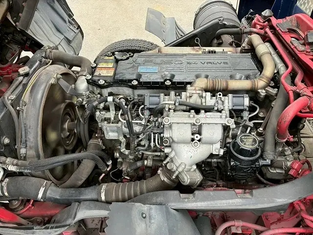 三菱 ファイター 中型/増トン 平ボディ アルミブロック ベッドの中古トラック画像19