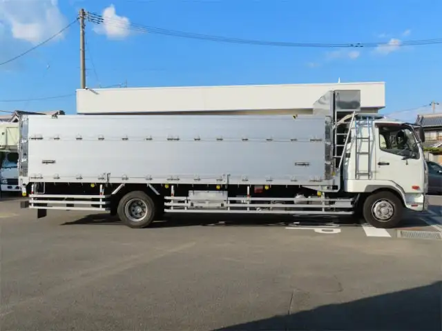 三菱 ファイター 中型/増トン 平ボディ 床鉄板 アルミブロックの中古トラック画像3