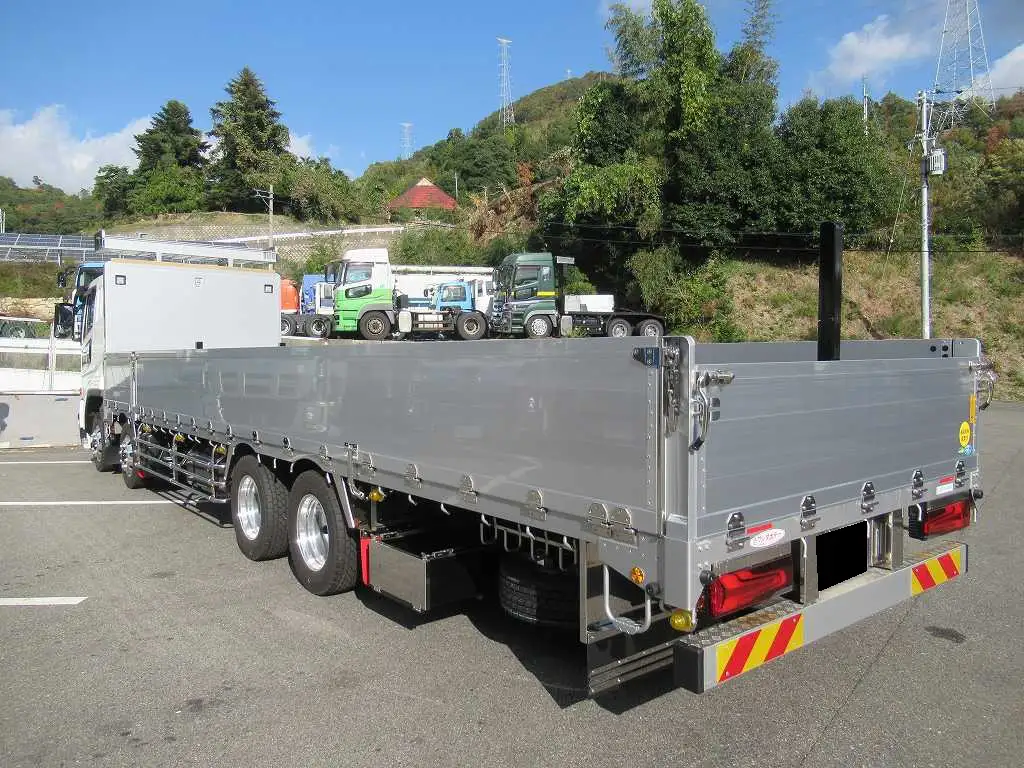 三菱 スーパーグレート 大型 平ボディ アルミブロック エアサスの中古トラック画像5