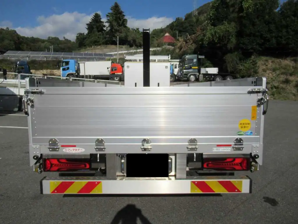 三菱 スーパーグレート 大型 平ボディ アルミブロック エアサスの中古トラック画像4