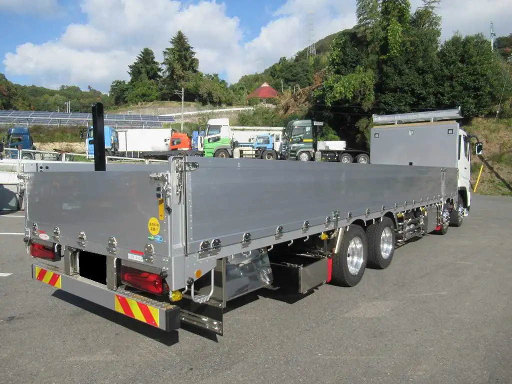 三菱 スーパーグレート 大型 平ボディ アルミブロック エアサスの中古トラック画像3