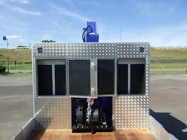 日野 プロフィア 大型 車両重機運搬 4段クレーン ラジコンの中古トラック画像8