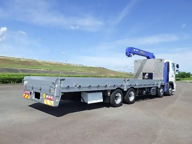 日野 プロフィア 大型 車両重機運搬 4段クレーン ラジコンの中古トラック画像3