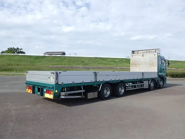 日産UD クオン 大型 平ボディ 床鉄板 アルミブロックの中古トラック画像3